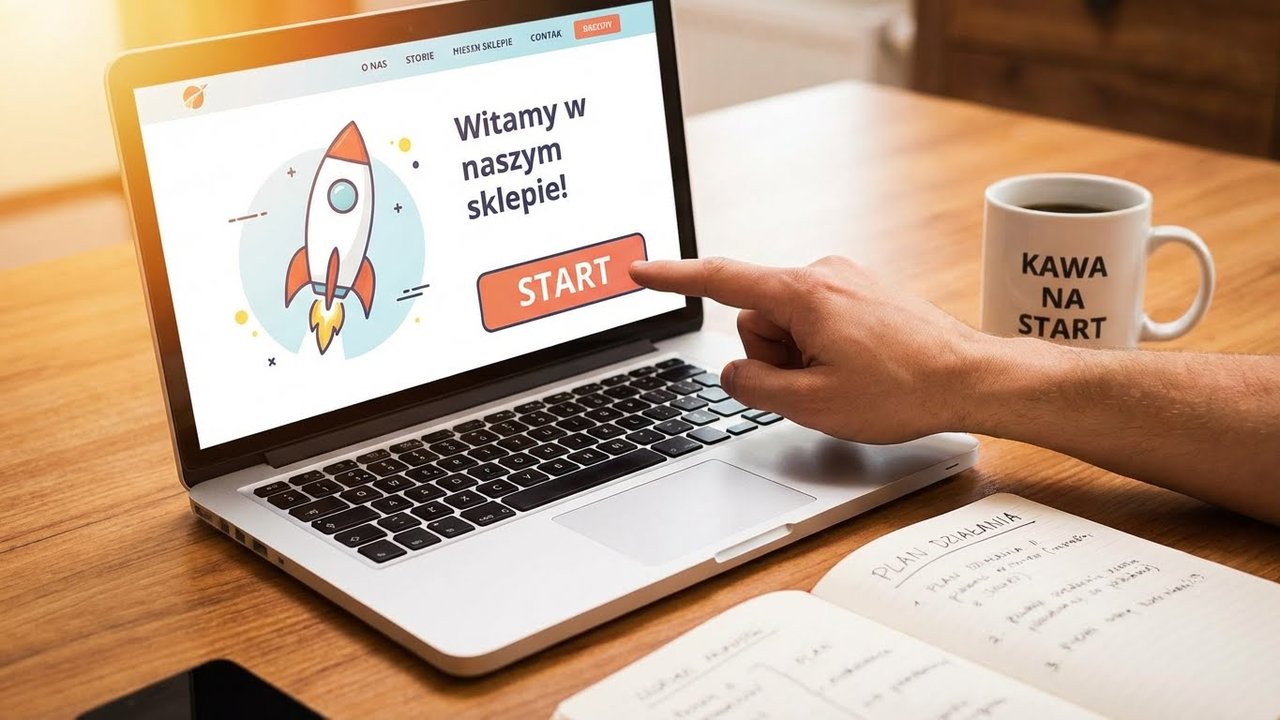 Zestaw Startowy sklepu: Jak AI generuje treści na strony O nas, Dostawa i Zwroty